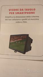 Visore da tavolo per smartphone 