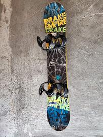 Drake Empire 155 Snowboard + Attacchi Union Tg. M