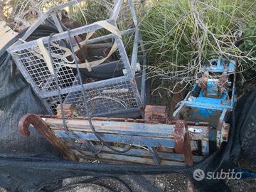 forche e cestello per sollevatore telescopico 