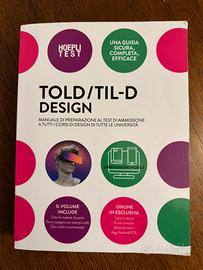 Libro test Told / Til - D Design edizione 2025