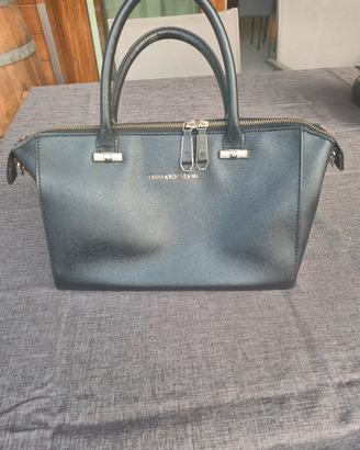 borsa Trussardi Jeans pelle nera