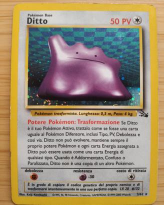 Ditto Pokemon Holo