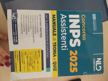 libro concorso inps 2025