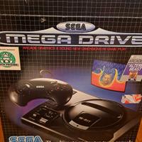 Mega Drive 1a edizione + 6 giochi 2x joysticks