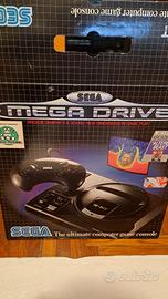 Mega Drive 1a edizione + 6 giochi 2x joysticks