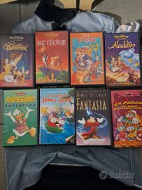 Videocassette originali Disney.
