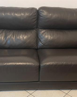 Divano 3 posti in pelle (poltrone e sofà)