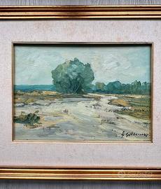 Dipinto antico “Arnaldo GIROLDINI”