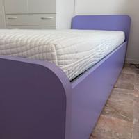 Letto singolo con letto estraibile per cameretta