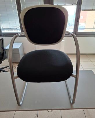 Coppia di Sedie Ufficio Interloquio / Ospiti