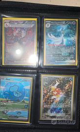 Lotto carte Pokémon