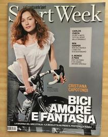 Sportweek 7/5/11 Cristiana Capotondi Giro d’Italia