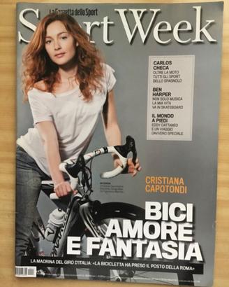 Sportweek 7/5/11 Cristiana Capotondi Giro d’Italia
