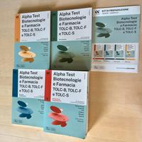 Libri Alpha test per biotecnologie e farmacia 