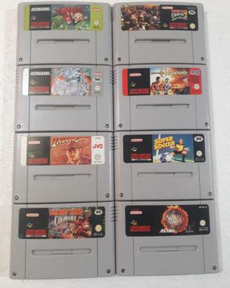 Giochi Super Nintendo Snes PAL e NTSC USA