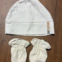 Berretto e guanti burberry kids