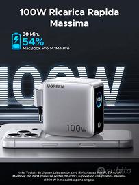  Caricatore USB C Ricarica R UGREEN Nexode Pro 100