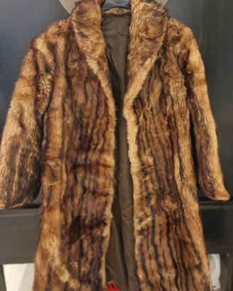 Pelliccia vintage anni 80 Castorino