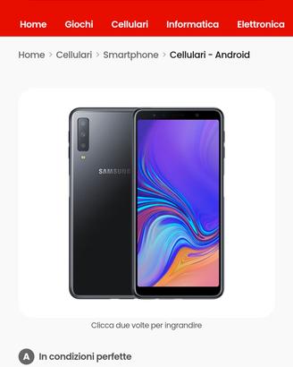 Samsung Galaxy A7 nuovo