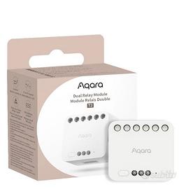 Aqara Modulo Doppio Relè T2 Zigbee 3.0, Richiede H