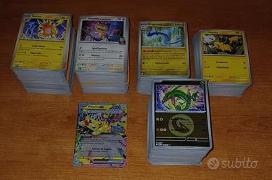 lotto pokemon 600 carte