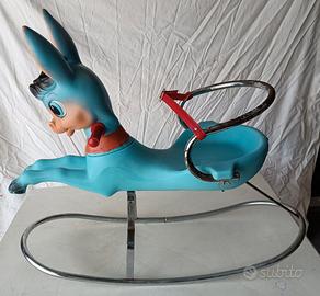 Dondolo Asinello Vintage Canova Anni 60