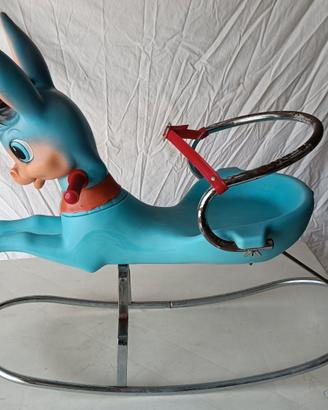 Dondolo Asinello Vintage Canova Anni 60