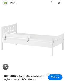 Lettino ikea kritter 70x160cm