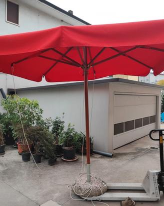 OMBRELLONE PROFESSIONALE QUADRATO