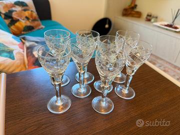 Set Bicchieri in Cristallo