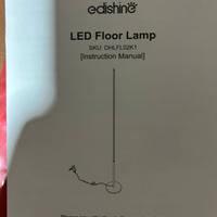 Led floor lamp lampada