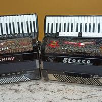 Fisarmonica Stocco 3+1C Musette + Lucchini 3+1C Mu