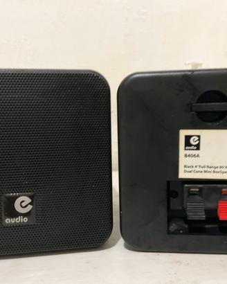 E-Audio MiniBox Altoparlanti 10x10x10 cm, cubo