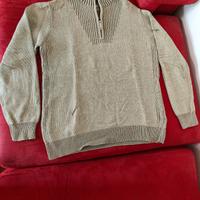 Maglioncino L Wrangler uomo beige