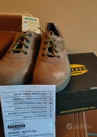 Scarpe antinfortunistiche S1P nuove Diadora tg 41
