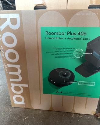 Roomba plus 406 nero