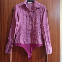 Camicia body aderente 