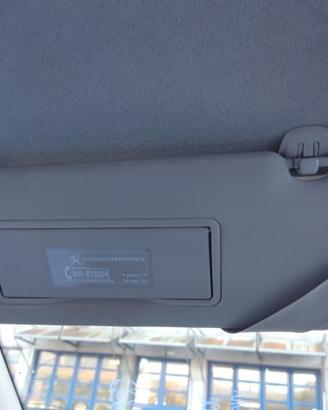 Aletta parasole sinistra PEUGEOT 207 del 2007