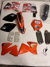 Ricambi ktm exc 1998/2003 plastiche varie