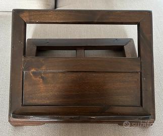 Leggio legno Vintage.