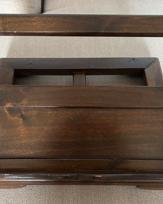 Leggio legno Vintage.