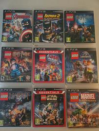 collezione giochi lego ps3 originali 