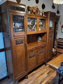 STUPENDA CREDENZA STILE LIBERTY