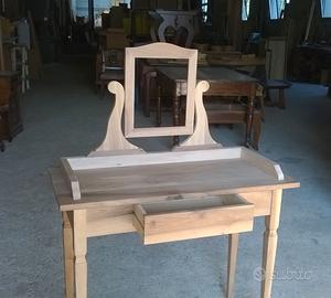 toilette in noce massello