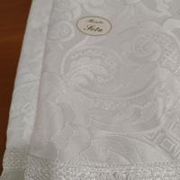 copriletto matrimoniale di seta 