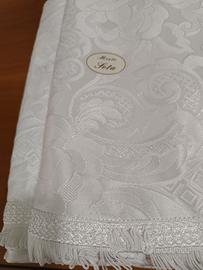 copriletto matrimoniale di seta 