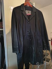 GIACCA LUNGA IN VERA PELLE  DONNA