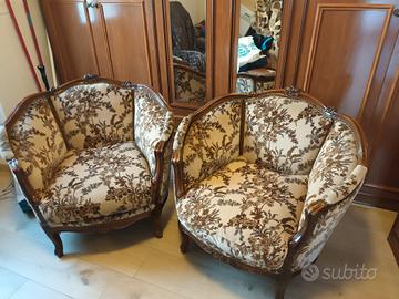 2 poltrone + divano 