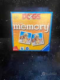Memory dogs  Ravensubrger gioco da tavola