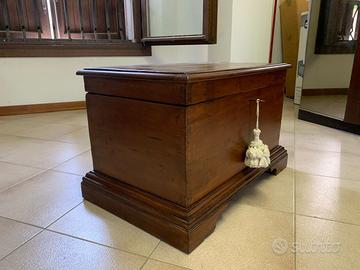 Cassa panca in legno piccola